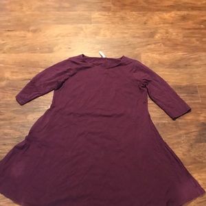 Purple dress with pockets